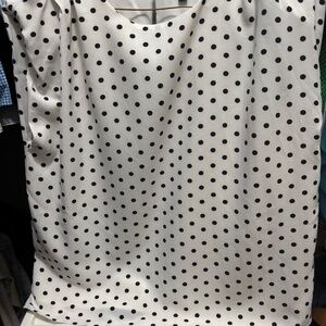 Polka dot top